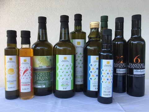 Alle kaltgepressten Olivenöle